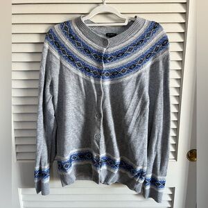 Talbots Cardigan Sweater, women’s, size large